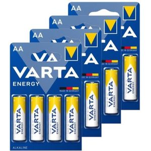 Varta Energy AA / MN1500 / LR06 Alkaline Batterij 16 stuks