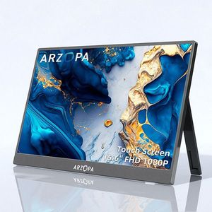 ARZOPA - A1T - Draagbare Monitor - 15.6 Inch - Full HD - IPS