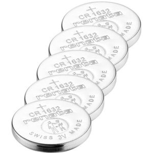 Renata CR1632 3V Lithium knoopcel batterij 5 stuks