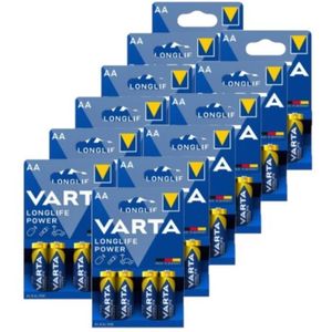 Varta Longlife Power AA / MN1500 / LR06 Alkaline Batterij 48 stuks