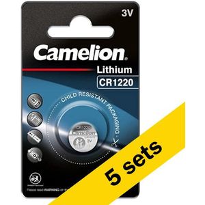 Camelion CR1220-BP5 Wegwerpbatterij Lithium