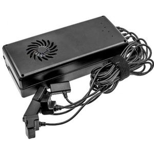 DJI Phantom 2 lader voor 5 accu's (12V, 4A, 123accu huismerk)