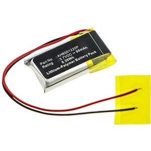 Bose AHB481229 / AHB501220P accu (3.7 V, 80 mAh, 123accu huismerk)