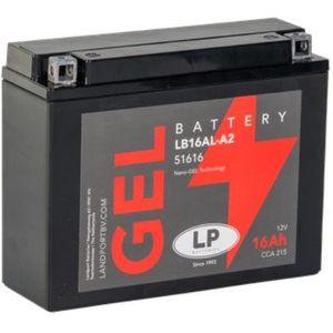 Landport Gel 51616 / YB16AL-A2 / 516016012 accu (12V, 16Ah, 215A)