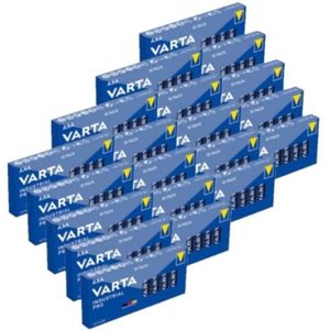 Aanbieding: Varta Industrial Pro AAA / LR03 / MN2400 Alkaline Batterij (200 stuks)
