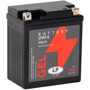 Landport Gel 50614 / YTX7L-BS / 506014005 accu (12V, 7Ah, 120A)