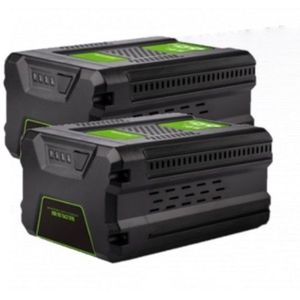 Starterkit: 2x Greenworks G60B5 / 60V Max accu's (60 V, 5.0 Ah, 123accu huismerk)
