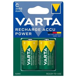 Varta Oplaadbare C / HR14 Ni-Mh Batterijen (10 stuks, 3000 mAh)