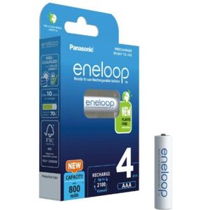 Panasonic Eneloop Micro AAA 750 mAh - 4 stuks