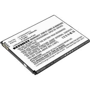 Wiko LT25H446077J accu (3.8 V, 2300 mAh, 123accu huismerk)