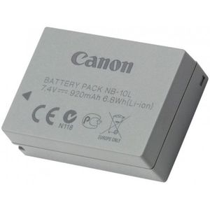 Canon NB-10L accu (7.4 V, 920 mAh, origineel)
