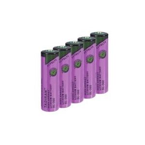 Aanbieding: 5 x Tadiran SL-360 / AA batterij (3.6V, 2400 mAh, Li-SOCl2)