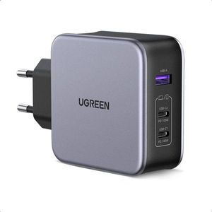 UGREEN GaN2 Quick Charger 140W (1x USB-A, 2x USB-C / Grijs)