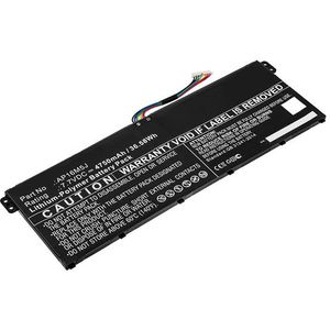 Acer AP16M5J / KT.00205.004 accu (7.7 V, 4750 mAh, 123accu huismerk)