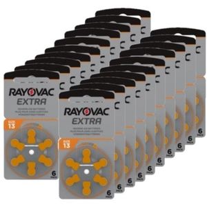 Rayovac Extra Advanced 13 / PR48 / Oranje voordeelpak 120 stuks