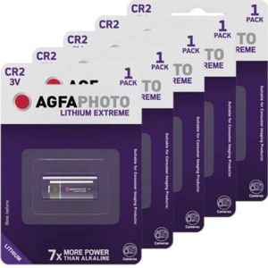 Agfaphoto CR2 Lithium Batterij (5 stuks)