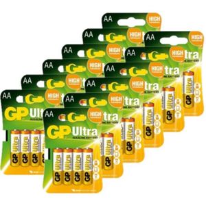 GP Ultra AA / MN1500 / LR06 Alkaline Batterij 48 stuks