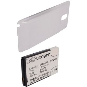 Samsung B800BE / B800BC / B800BU accu wit (6400 mAh, 123accu huismerk)