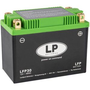 Landport LFP30 accu (12V, 8Ah, 96Wh, 420A, LiFePO4)