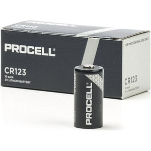 Duracell Procell CR123A Lithium Batterij (10 stuks)