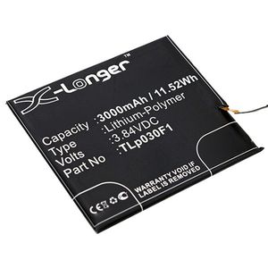 Vodafone DT60BATT / TLp030F1 / TLp030F2 accu (3000 mAh, 123accu huismerk)