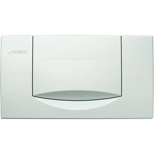 Geberit 200F bedieningspaneel glans wit voor Geberit Twinline inbouwreservoir (UP130)