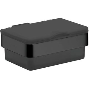 Emco Loft Box voor vochtige doekjes 15,6x15,5x6 cm Zwart