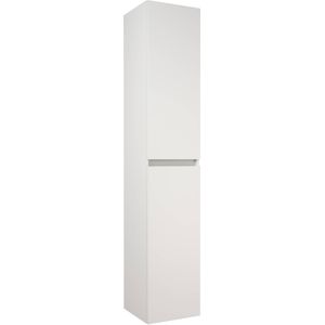 Saqu Gaia hoge kast rechts 35x34x180cm glans wit