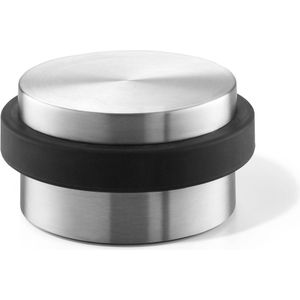 Zack Argos deurstopper Ø10,5x5cm geborsteld RVS