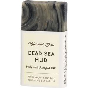 Mini Dode Zee Modder Haar & Body Zeep HelemaalShea | Dead Sea Mud Body and Shampoo Bar Helemaal Shea HelemaalShea