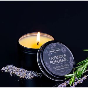 Body & Massage Candle Lavender Rosemary  113 ml Chagrin Valley
