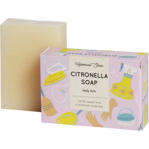 Citronella Zeep 100 gram HelemaalShea | Citronella Soap Helemaal Shea HelemaalShea