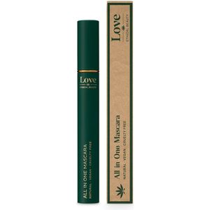 Natuurlijke Vegan Mascara Zwart | Mascara voor gevoelige ogen | Love Ethical Beauty | PHB Ethical Beauty | All in One Natural Mascara Black Love Ethical Beauty