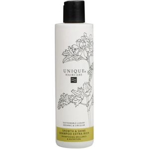 Growth and Shine Shampoo Extra Rich 250 ml | Unique Beauty | Curlygirlmethode | Curly Girl | CG Unique Beauty