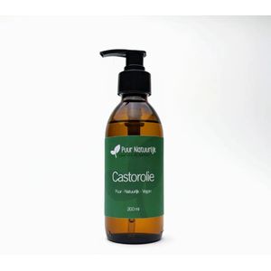 Castor Olie - 200 ml - Puur Natuurlijk - Wonderolie voor Wimpers en Haar