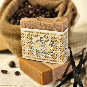 Vanille & Koffie Zeep  100 gram Syriana