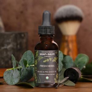Beard & Pre-Shave Oil Fresh Herbs Scent  30 ml Chagrin Valley