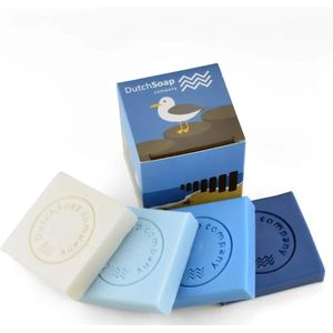 Soap Selection Box Aqua Selections  4 x 40 gram Dutch Soap Company