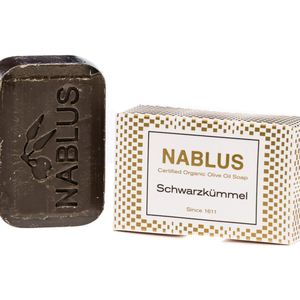 Olijfoliezeep Zwarte Komijn Nablus Soap Company Palestina Palestine Nablus Soap Company