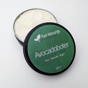 Avocadoboter | Avocado butter 100 ml | Puur Natuurlijk | Ongeraffineerd Puur Natuurlijk