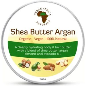 Urban Africa Naturals - Shea Butter Argan - Haarolie - 300 ml