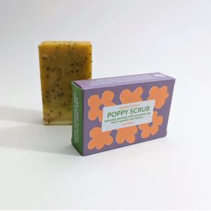 Bubble Buddy Organic Poppy Scrub  100 gram Foekje Fleur