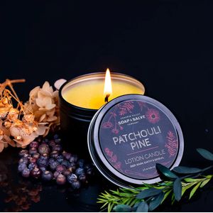 Body & Massage Candle Patchouli Pine  113 ml Chagrin Valley