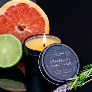 Body & Massage Candle Grapefruit Ylang Ylang  113 ml Chagrin Valley