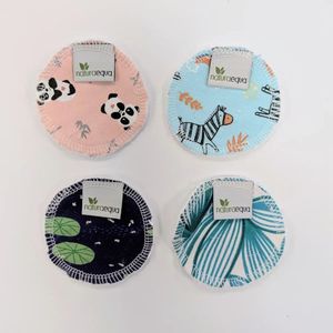 Biologische en herbruikbare make-up remover pads  4 stuks NaturaEqua