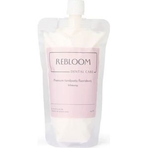 Navulverpakking Premium Tandpasta Fluoridevrij Whitening  240 ml Rebloom Care