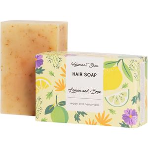 Lemon & Lime Haarzeep voor Blond Haar 100 gram HelemaalShea | Lemon & Lime Shampoo Bar Helemaal Shea HelemaalShea