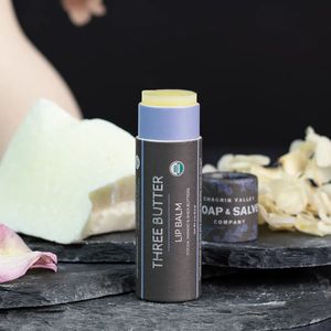 Lip Balm Stick Three Butter  8,5 gram Chagrin Valley