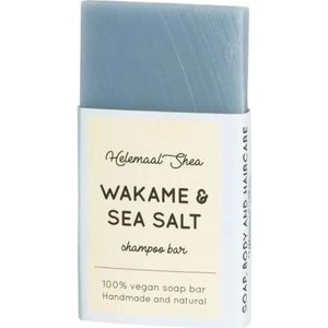Mini Wakame & Zeezout Haarzeep voor Meer Volume HelemaalShea | Wakame & Sea Salt Shampoo Bar Helemaal Shea HelemaalShea