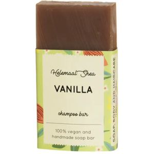 Mini Vanille Haarzeep voor Alle Haartypen HelemaalShea | Vanille Shampoo Bar Helemaal Shea HelemaalShea